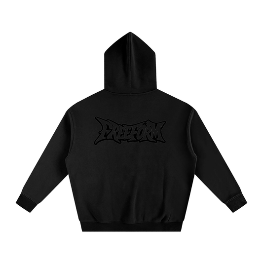 FreeForm Graffiti Fleeced Hoodie