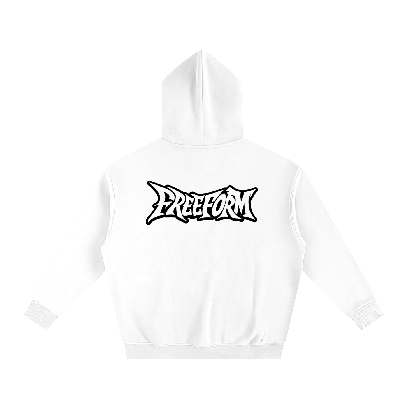 FreeForm Graffiti  Fleeced Hoodie